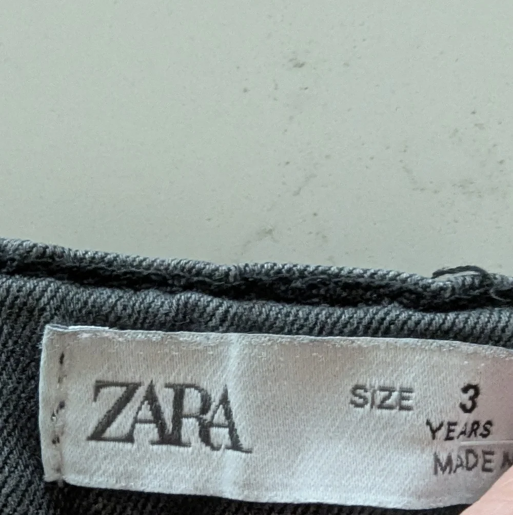 Zara | Boys Black/Grey Washed Denim‎ Jeans